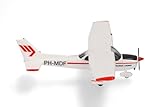 Herpa Aeroplano in Miniatura Martinair Flight Academy Cessna 172 (Reims F172) Scala 1/87, Modello finito, Modello da Collezione, modellismo,...