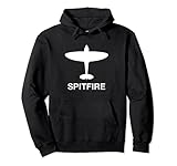 Avión Spitfire Aviación Sudadera con Capucha