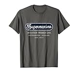 Supermarine Aviation Logo | Vintage Spitfire Fighter Plane Camiseta