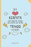 Regalo para la mejor Azafata: Cuaderno de notas A5 regalo Azafata- A5 /cuadriculado - | regalos Azafata para el cumpleaños|regalo de...