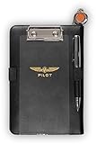 Design4Pilots - Piernógrafo 'i-Pilot mini' / Pilot Kneeboard 'i-Pilot mini' for Apple iPad mini, black
