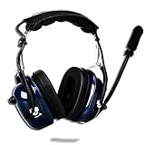 Retevis Auricular Cancelación de Ruido Auricular Aviación Over-Ear Headphones Compatible con Retevis RT24 RT27 RT22 Baofeng BF-888S...