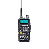 Midland CT590 S Transceptor Radioaficionado VHF de Doble Banda 128 Canales Memorables -Transceptor, Antena, Batería de 1500mAh 7.4V,...