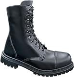Brandit Phantom 10 Eyelet Boots, Bota táctica y Militar Unisex Adulto, Black, 43 EU