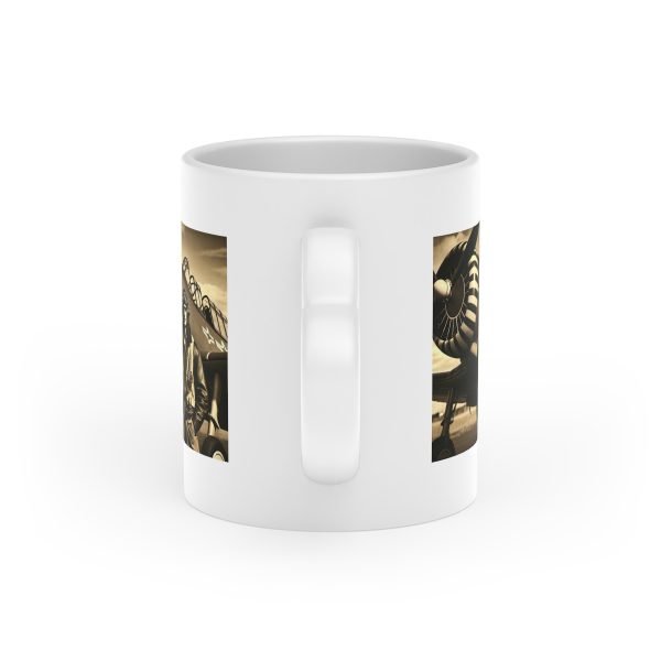Taza Vintage de Aviación - Piloto de la Segunda Guerra Mundial - Imagen 2