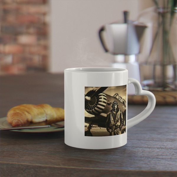 Taza Vintage de Aviación - Piloto de la Segunda Guerra Mundial - Imagen 6