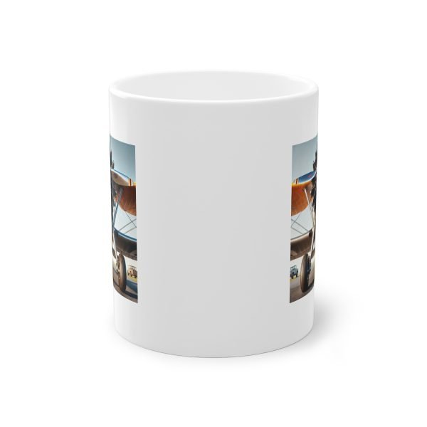 Taza de Cerámica con Diseño de Motor Radial Super Stearman - Personalidad y Durabilidad - Imagen 2