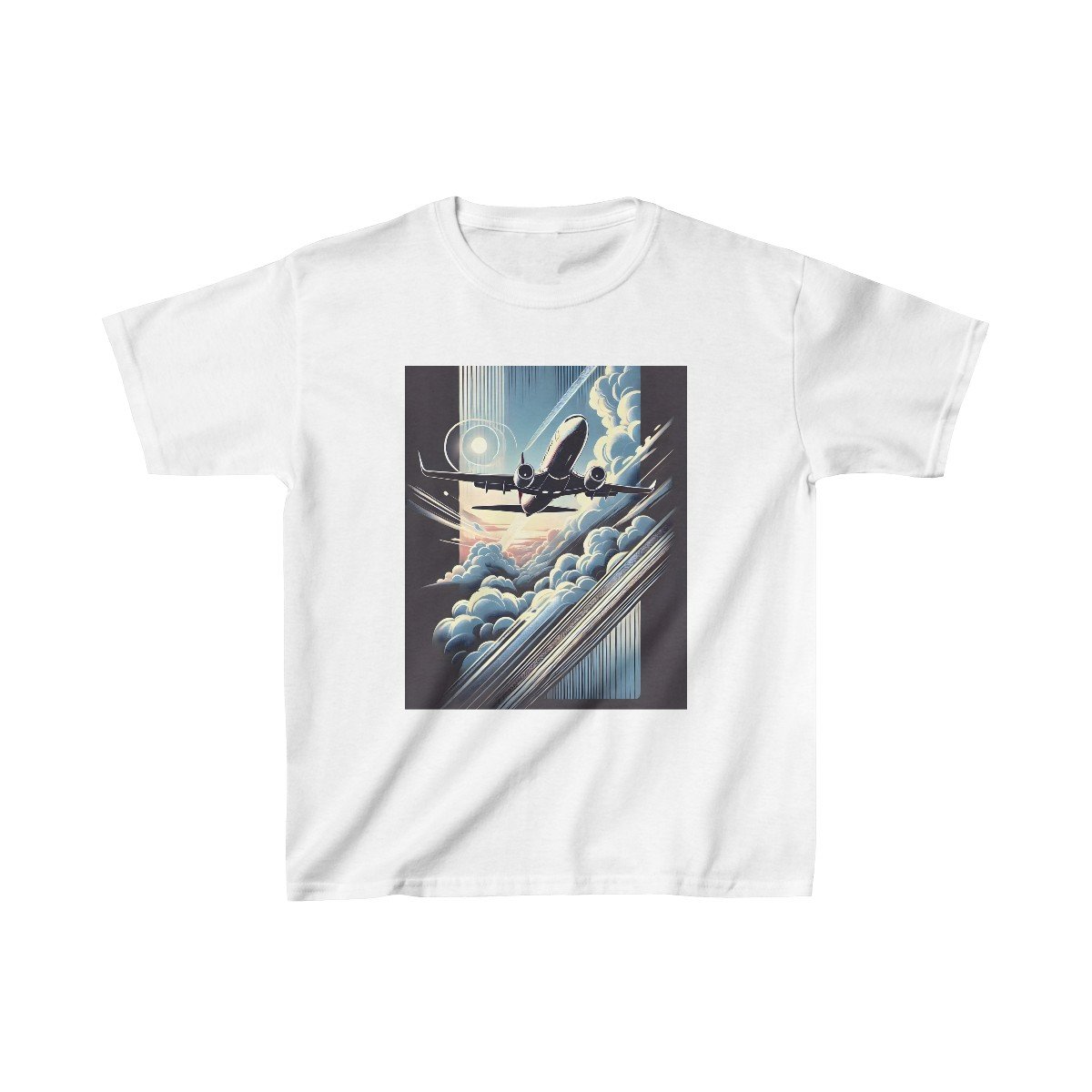 Camiseta Infantil Avión al Cielo: Aventura en Cada Vuelo - Imagen 3