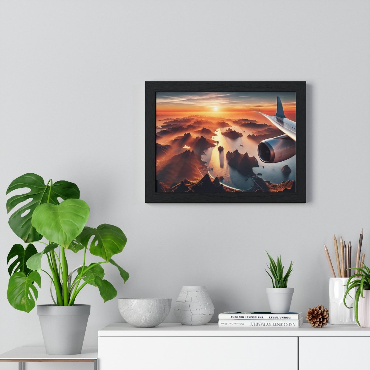 Poster Artístico de Alta Calidad con Vista desde un Avión - Imagen 5