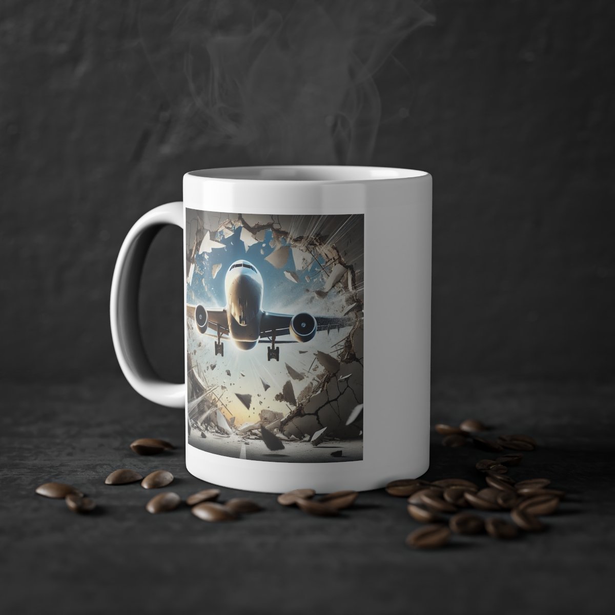 Taza Avión Rompiendo Barreras: Potencia y Acción - Imagen 7