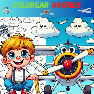 Mi Primer Libro para Colorear Aviones